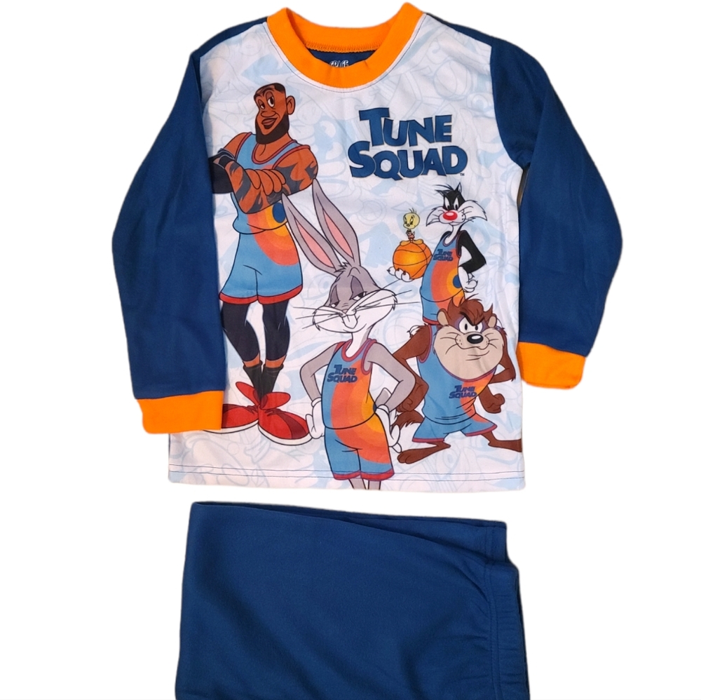 Tune Squad Pajamas | Boys 4/5 Pajamas | Space Jam A New Legacy Size 4/5 Pajamas